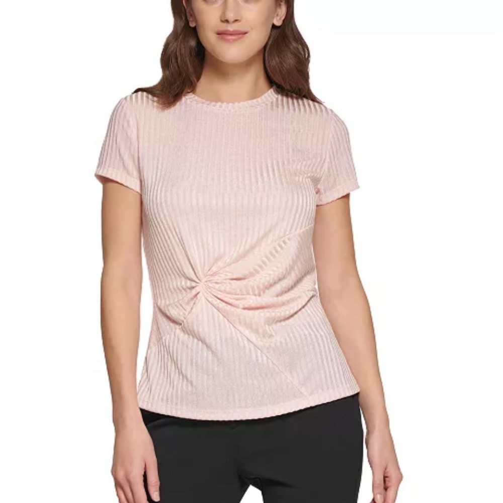 DKNY side knot top size small